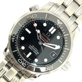 オメガ(OMEGA)の　オメガ OMEGA シーマスター ダイバー300 コーアクシャル 212.30.36.20.01.002 ブラック SS 自動巻き メンズ 腕時計(その他)
