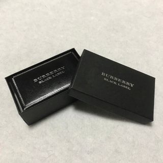 BURBERRY BLACK LABEL - バーバリー BURBERRY ネクタイピン ブラック 箱タグあり