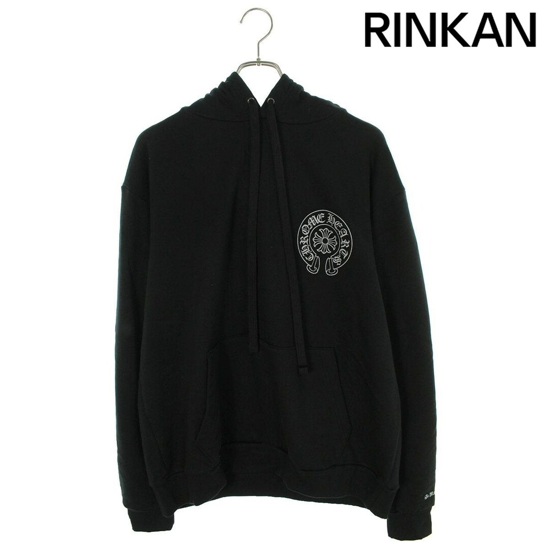 Chrome Hearts(クロムハーツ)のクロムハーツ  WWW.CHROMEHEARTS.COM SILVER GLITTER HOODIE オンライン限定グリッターバックプリントプルオーバーパーカー メンズ M メンズのトップス(パーカー)の商品写真