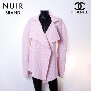 シャネル(CHANEL)のシャネル CHANEL Size:34 ストライプ パイル ジャケット(その他)