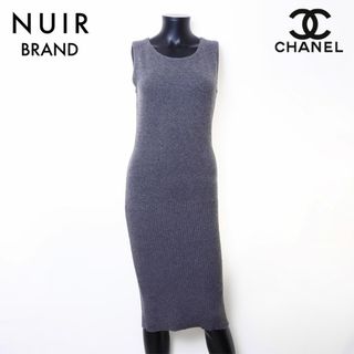 シャネル(CHANEL)のシャネル CHANEL Size:38 カシミア ノースリーブ ワンピース(その他)