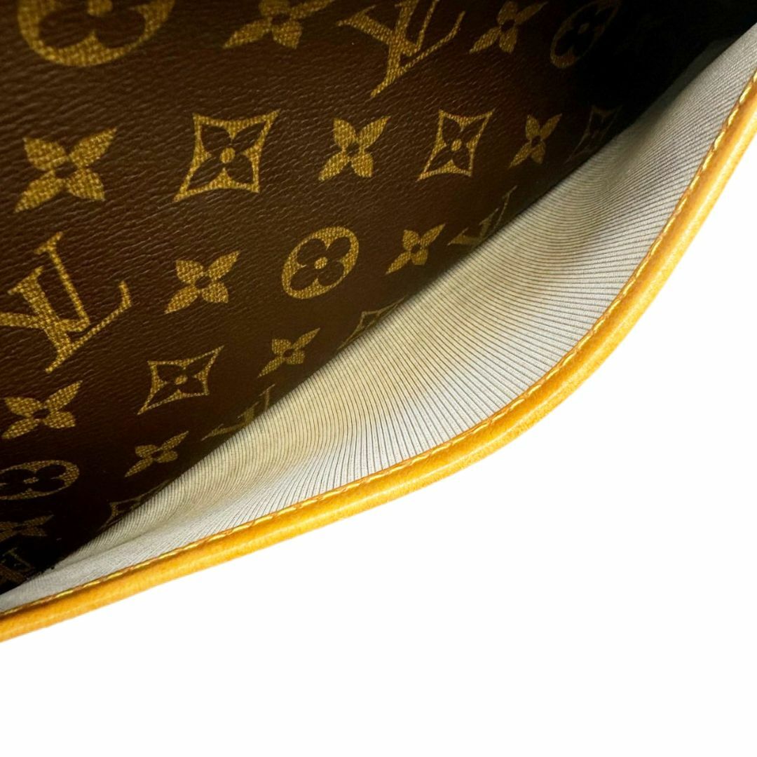 LOUIS VUITTON(ルイヴィトン)のLOUIS VUITTON ルイ ヴィトン トゥルーヴィル モノグラム M42228 BA1014 ハンドバッグ レディース メンズ ブラウン レディースのバッグ(ハンドバッグ)の商品写真