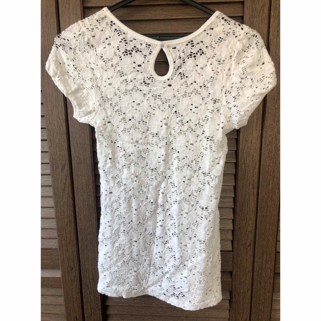 《美品》Recette A 'la mode レース調Tシャツ レディースのトップス(Tシャツ(半袖/袖なし))の商品写真