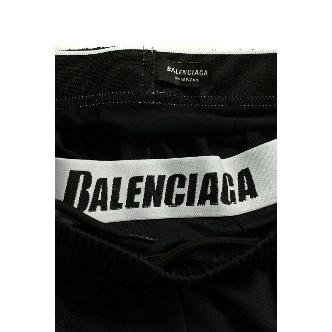Balenciaga(バレンシアガ)のバレンシアガ  698317 4C0B4 Swim Shorts レイヤードメッシュロゴハーフパンツ メンズ M メンズのパンツ(ショートパンツ)の商品写真