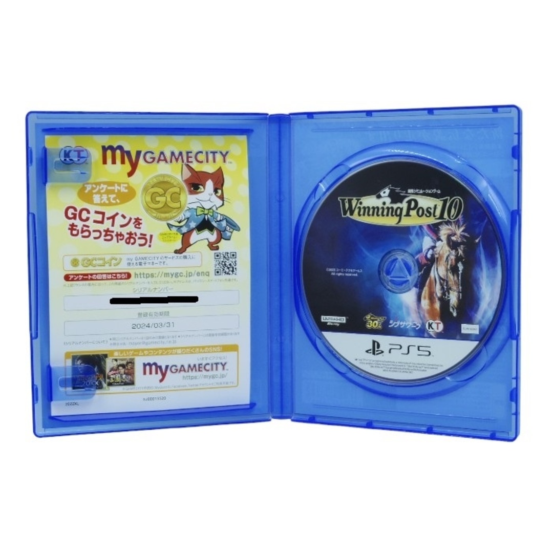 Koei Tecmo Games(コーエーテクモゲームス)のコーエーテクモゲームス PS5 Winning Post 10 中古 a1 エンタメ/ホビーのゲームソフト/ゲーム機本体(家庭用ゲームソフト)の商品写真