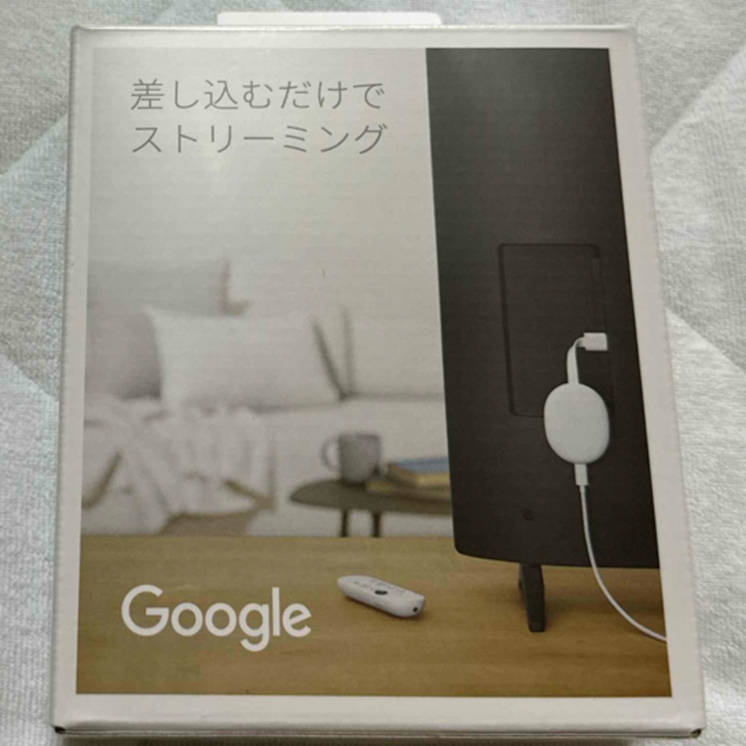 Chromecast with Google TV HD  新品未使用　匿名配送 スマホ/家電/カメラのスマートフォン/携帯電話(その他)の商品写真