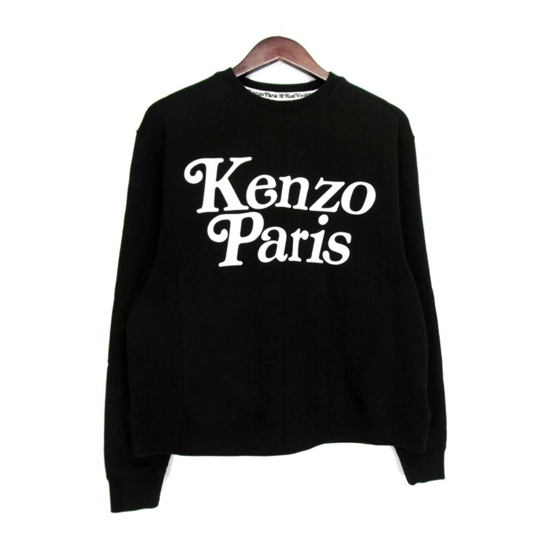 KENZO(ケンゾー)のケンゾー KENZO × ヴェルディ VERDY ■ 【 FE55SW1464MG 】 クラシック ロゴ デザイン スウェット クルーネック トレーナー 32885 メンズのトップス(スウェット)の商品写真