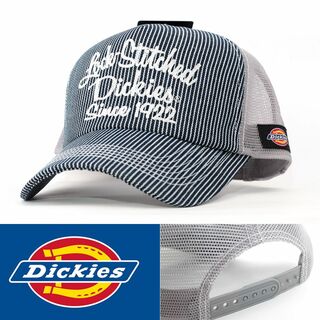 Dickies - メッシュキャップ 帽子 DICKIES ヒッコリー 18416700-45 US