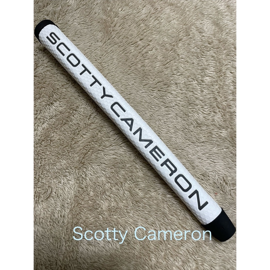 Scotty Cameron(スコッティキャメロン)のスコッティ キャメロン マタドール MID-LARGE ホワイト パターグリップ スポーツ/アウトドアのゴルフ(クラブ)の商品写真