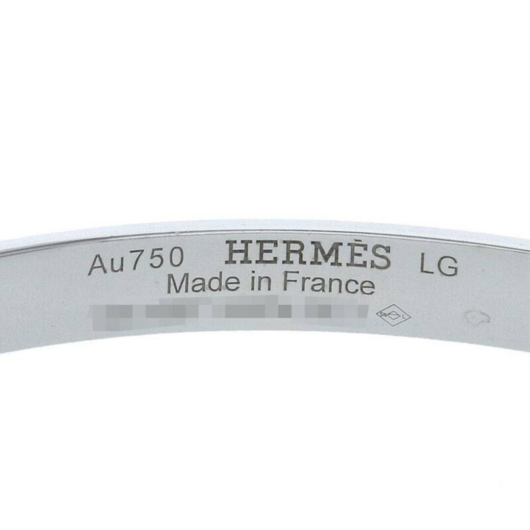 Hermes(エルメス)のエルメス  Collier de Chien コリエドゥシアン K18 スモールブレスレット レディース LG レディースのアクセサリー(ブレスレット/バングル)の商品写真