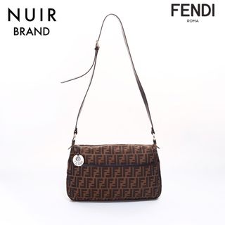 フェンディ(FENDI)のフェンディ FENDI ズッカ柄 レザー ショルダーバッグ(ショルダーバッグ)