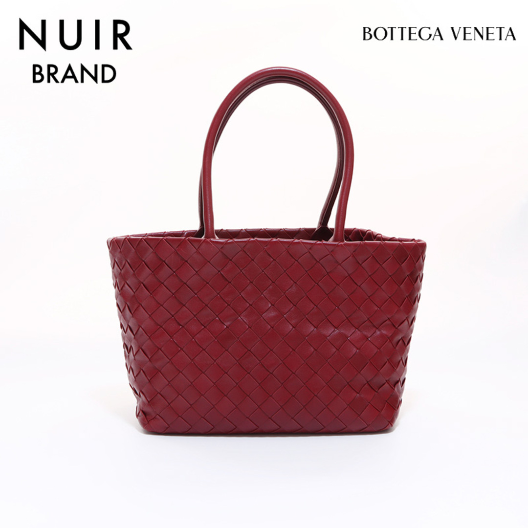 Bottega Veneta(ボッテガヴェネタ)のボッテガヴェネタ BOTTEGAVENETA イントレチャート ボルドー トートバッグ レディースのバッグ(トートバッグ)の商品写真