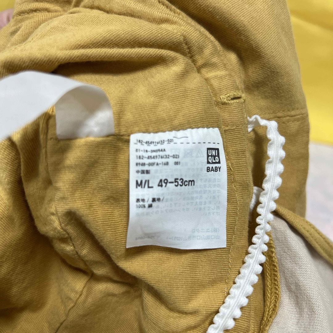 UNIQLO(ユニクロ)のbaby 帽子　ユニクロ キッズ/ベビー/マタニティのこども用ファッション小物(帽子)の商品写真