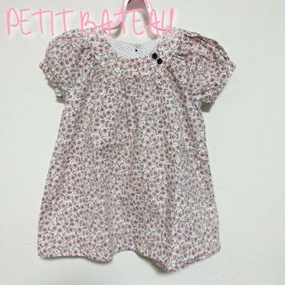 PETIT BATEAU - 【18M/80】プチバトー　チュニック　ワンピース