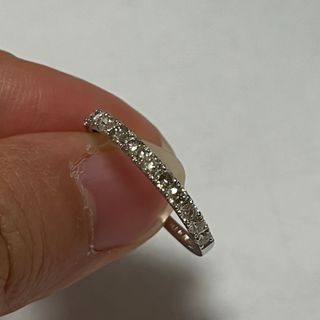 PT ダイヤモンド　0.5ct 指輪　鑑別付き　新品(リング(指輪))