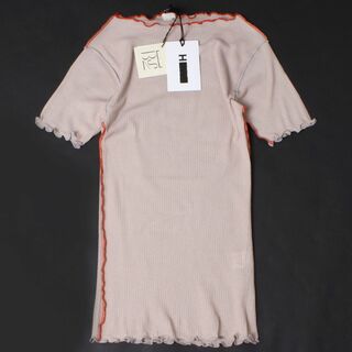 新品 BASERANGE VIEN トリム ショートスリーブ Tシャツ(カットソー(半袖/袖なし))