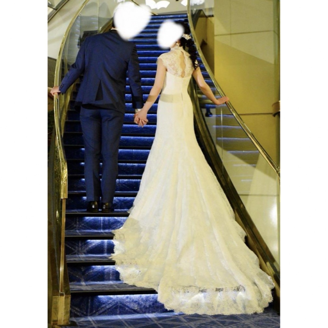 ワタベウェディング　マーメイドドレス　CHERIE 9号 レディースのフォーマル/ドレス(ウェディングドレス)の商品写真