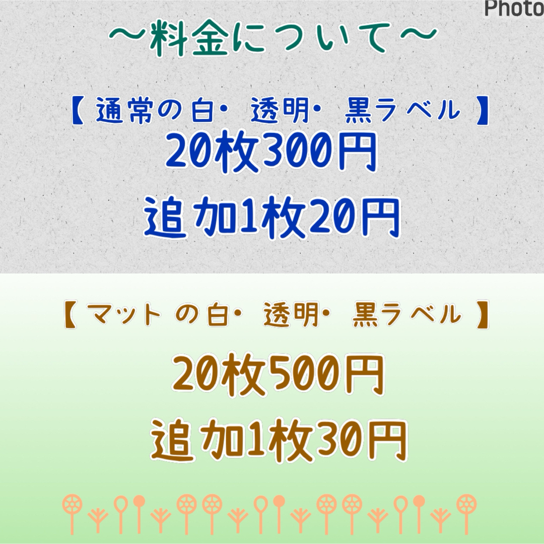 ラテ様専用　調味料ラベルシール①調味料入れ　収納　ボトルシール　キッチン　 インテリア/住まい/日用品のキッチン/食器(収納/キッチン雑貨)の商品写真