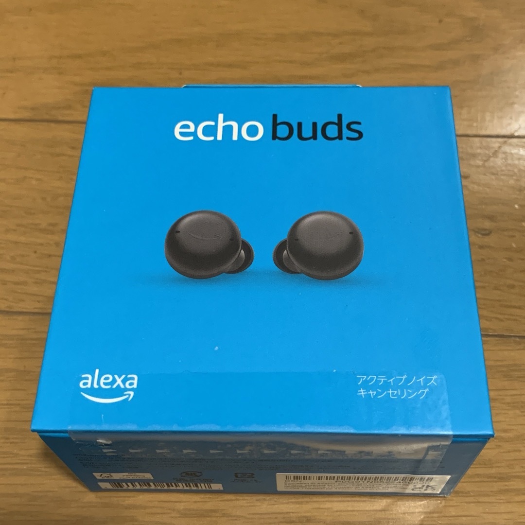 Amazon(アマゾン)のAmazon｜アマゾン 完全ワイヤレスイヤホン Echo Buds エコーバッズ スマホ/家電/カメラのオーディオ機器(ヘッドフォン/イヤフォン)の商品写真