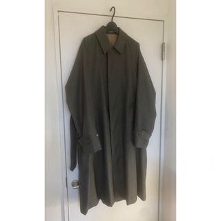 COMOLI - kiji WOOL BALMACAAN COAT