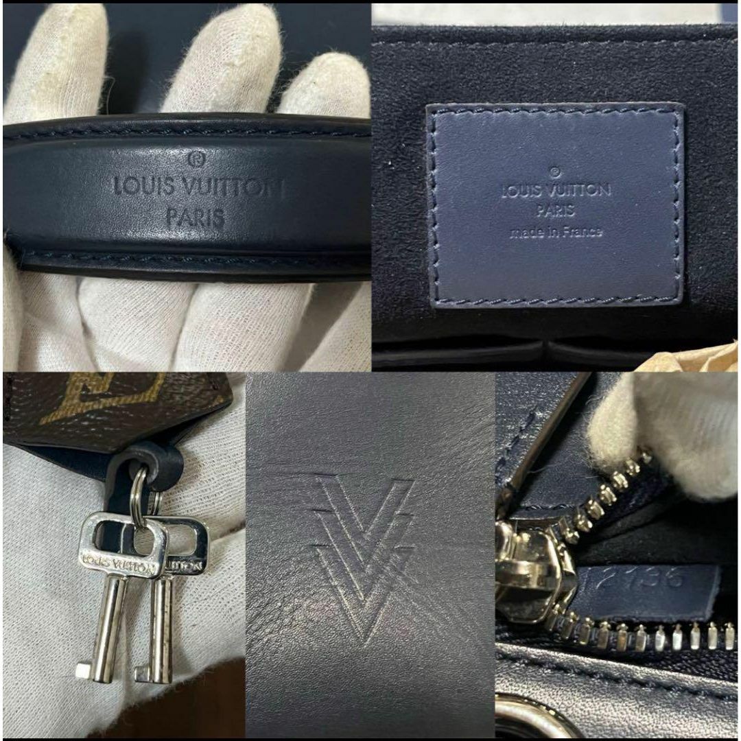 LOUIS VUITTON(ルイヴィトン)の［美品］ルイヴィトン キュイールオンブレ カルターブル ビジネスバッグ メンズのバッグ(ビジネスバッグ)の商品写真