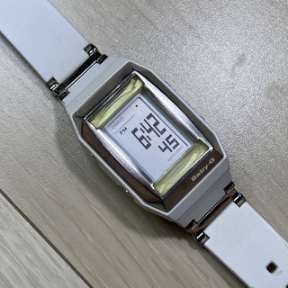 カシオ(CASIO)のCASIO Baby-G WHITE レディース 腕時計(腕時計)