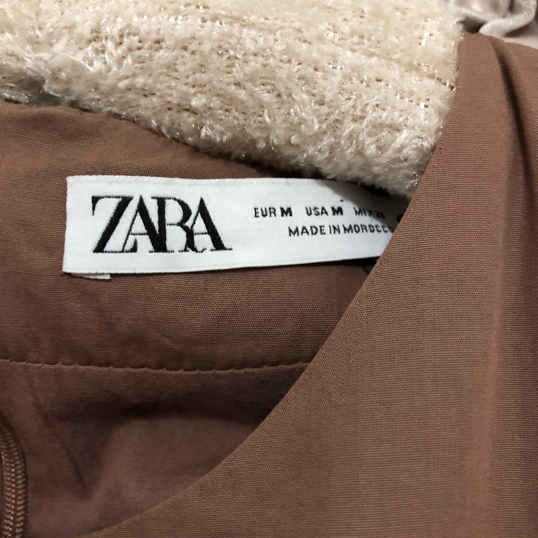 ZARA(ザラ)のお値下げ中　ZARA  バルーンワンピース レディースのワンピース(ロングワンピース/マキシワンピース)の商品写真