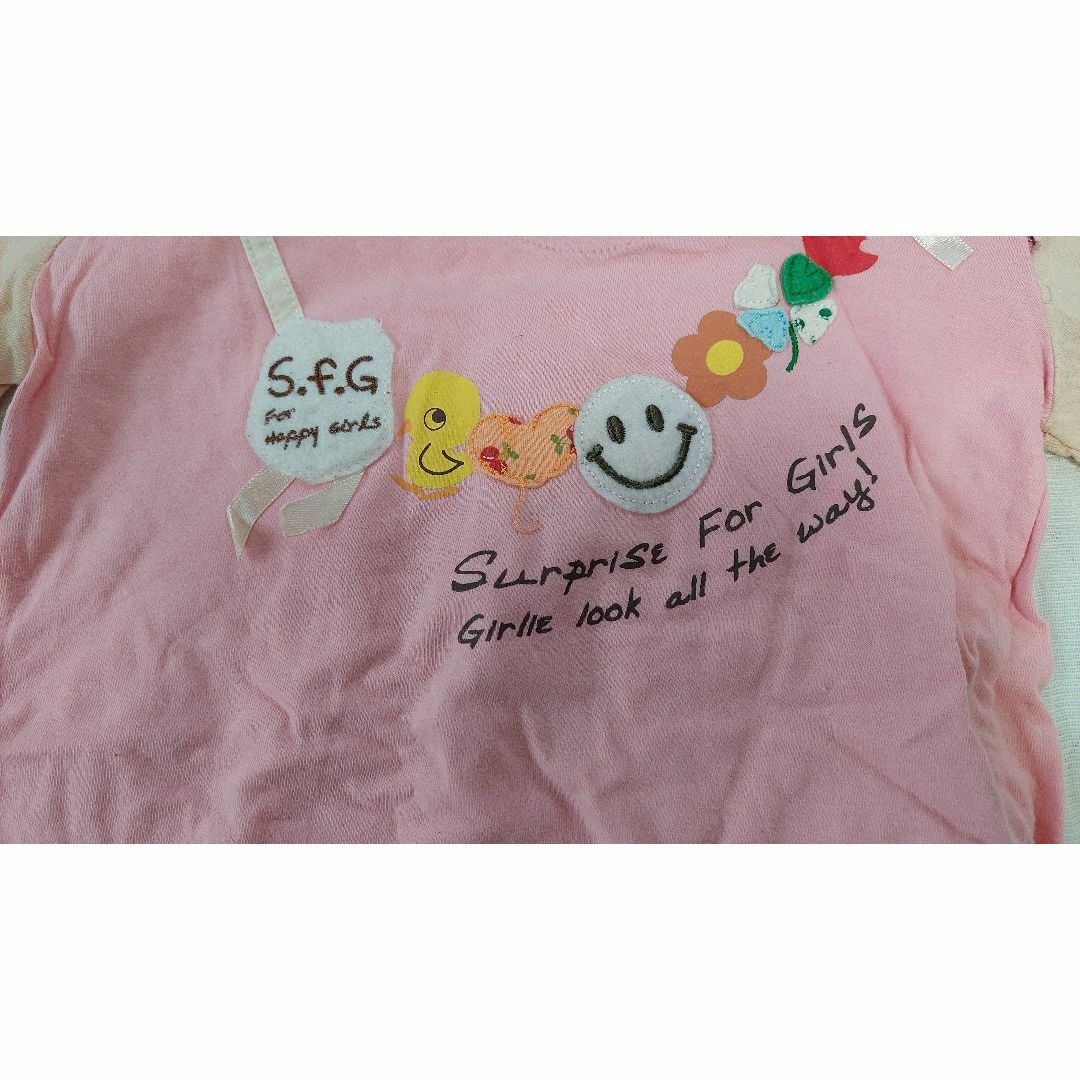 130ｃｍ 長そでのシャツ キッズ/ベビー/マタニティのキッズ服女の子用(90cm~)(Tシャツ/カットソー)の商品写真