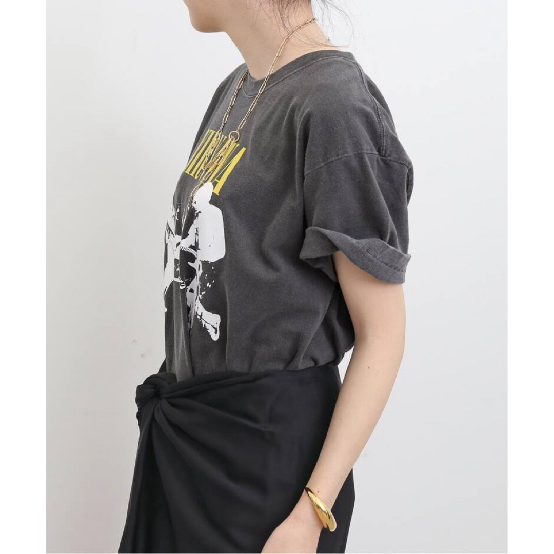 L'Appartement DEUXIEME CLASSE(アパルトモンドゥーズィエムクラス)のアパルトモン　グッドロックスピード　NIRVANA TEE メンズのトップス(Tシャツ/カットソー(半袖/袖なし))の商品写真