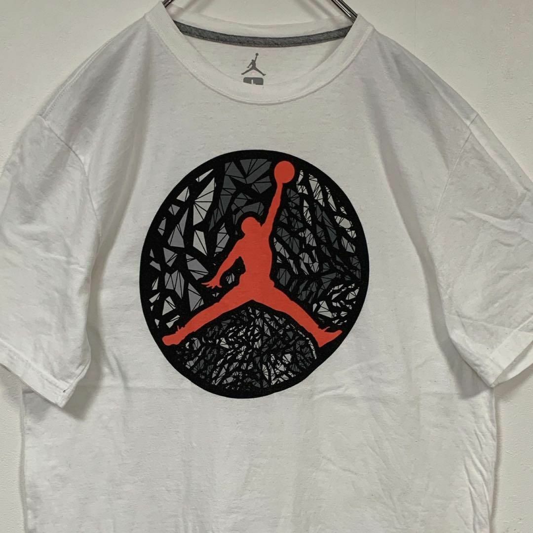 AIR JORDAN 半袖 プリント Tシャツ Lサイズ メンズのトップス(Tシャツ/カットソー(半袖/袖なし))の商品写真