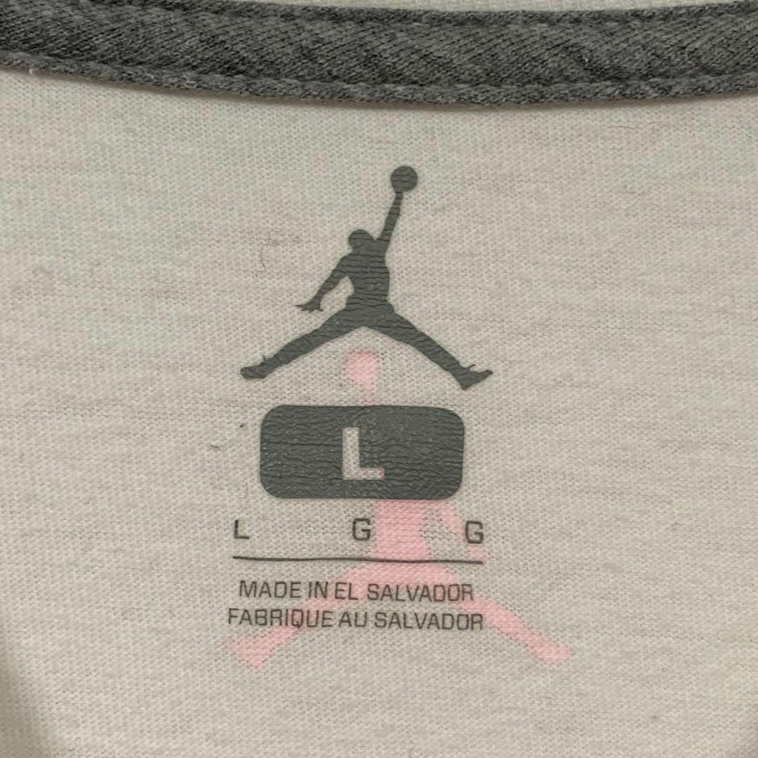 AIR JORDAN 半袖 プリント Tシャツ Lサイズ メンズのトップス(Tシャツ/カットソー(半袖/袖なし))の商品写真