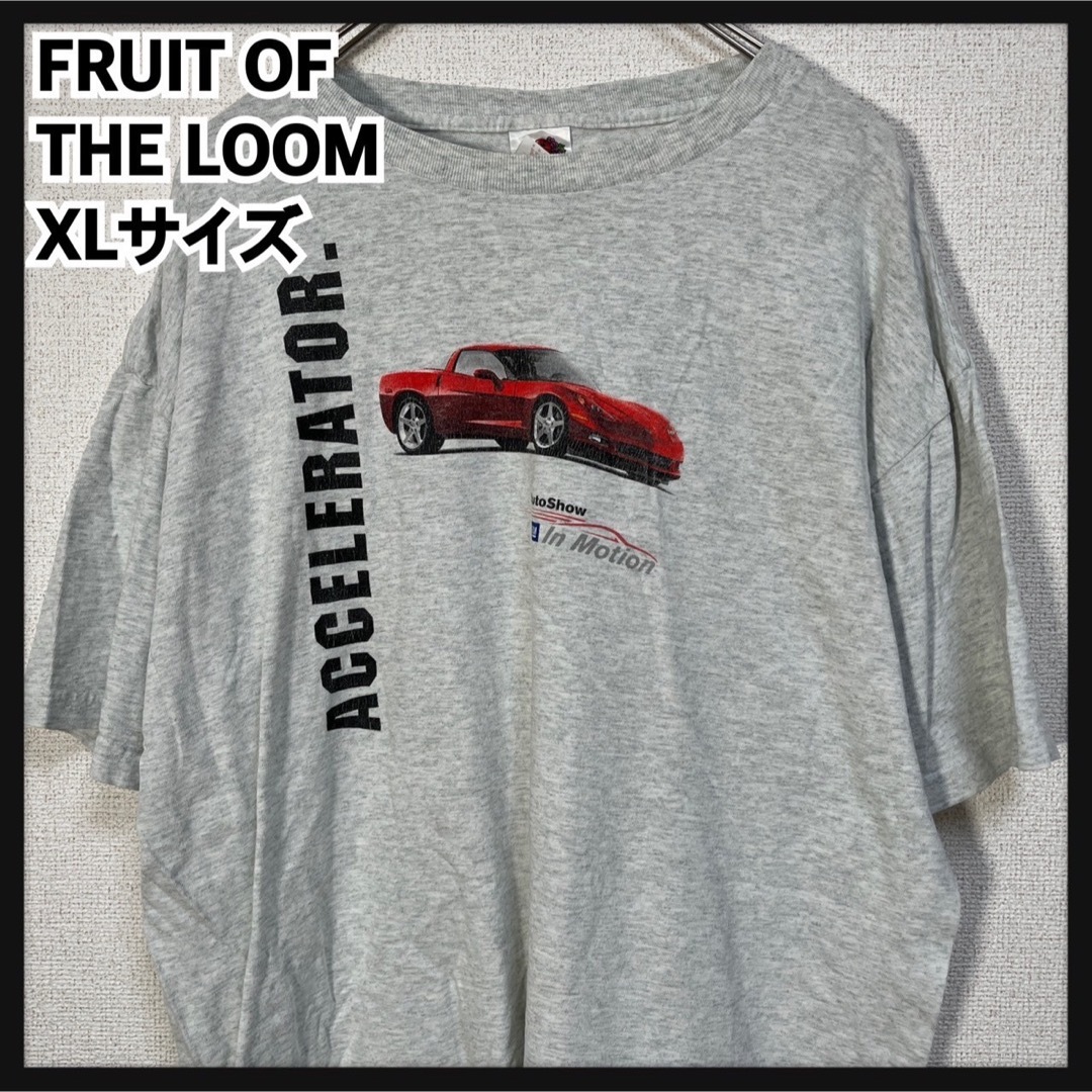 FRUIT OF THE LOOM(フルーツオブザルーム)の【フルーツオブザルーム】半袖Tシャツ ハマー　アメ車　モーターショー　グレー74 メンズのトップス(Tシャツ/カットソー(半袖/袖なし))の商品写真