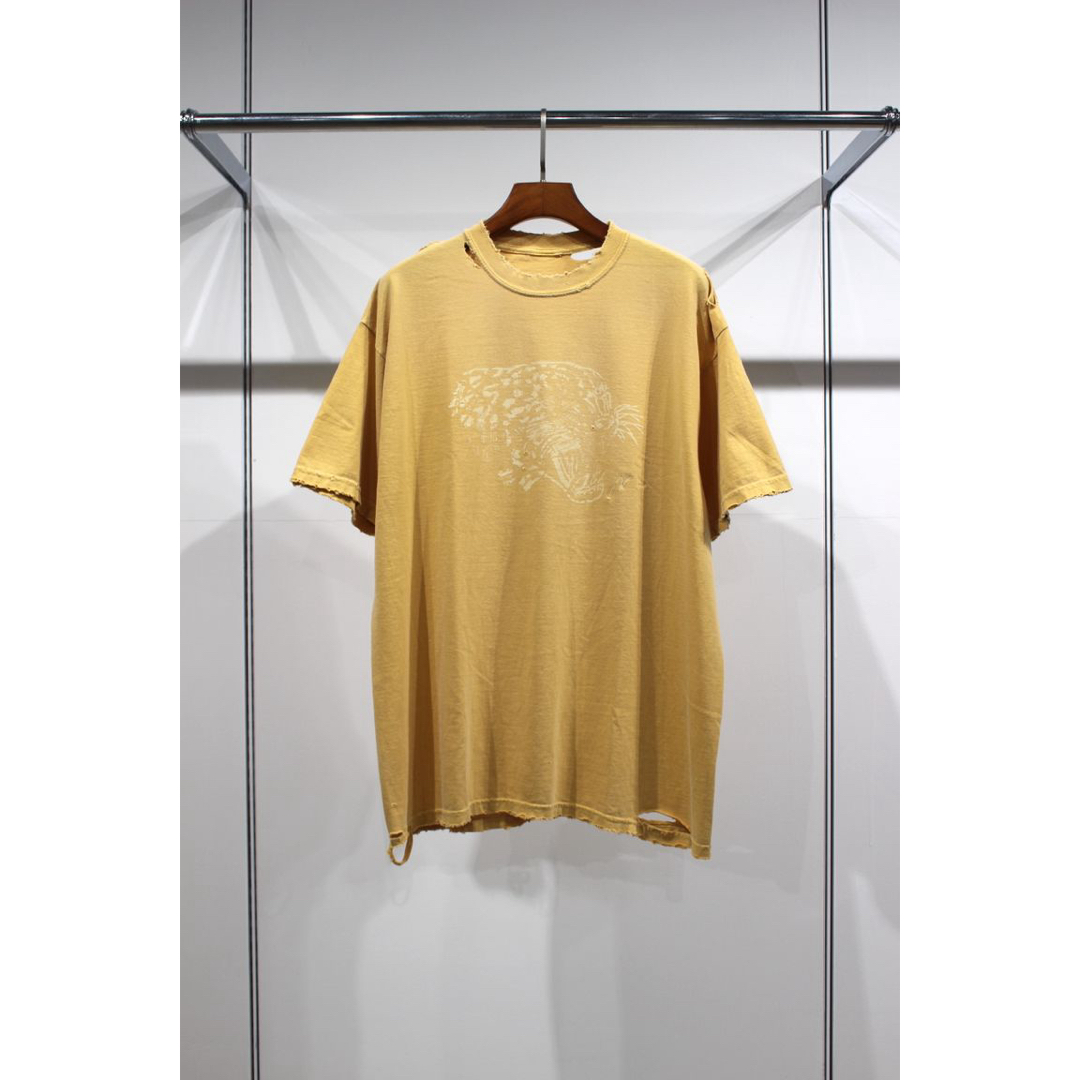 Jieda(ジエダ)のANCELLM 23SS AGING LEO T-SHIRT Tシャツ メンズのトップス(Tシャツ/カットソー(半袖/袖なし))の商品写真