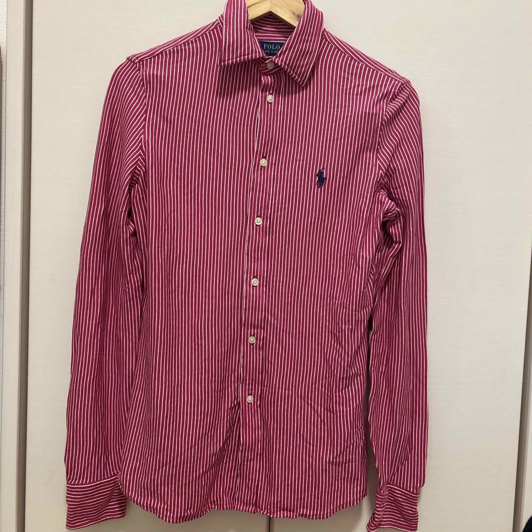 Ralph Lauren(ラルフローレン)のラルフローレン　ストライプ　シャツ　新品未使用 レディースのトップス(シャツ/ブラウス(長袖/七分))の商品写真