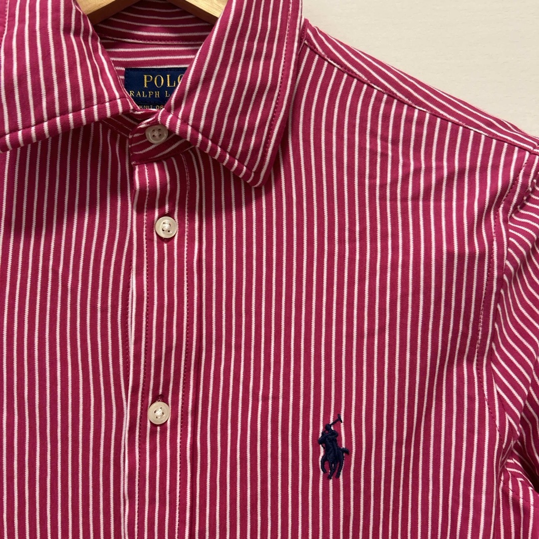 Ralph Lauren(ラルフローレン)のラルフローレン　ストライプ　シャツ　新品未使用 レディースのトップス(シャツ/ブラウス(長袖/七分))の商品写真