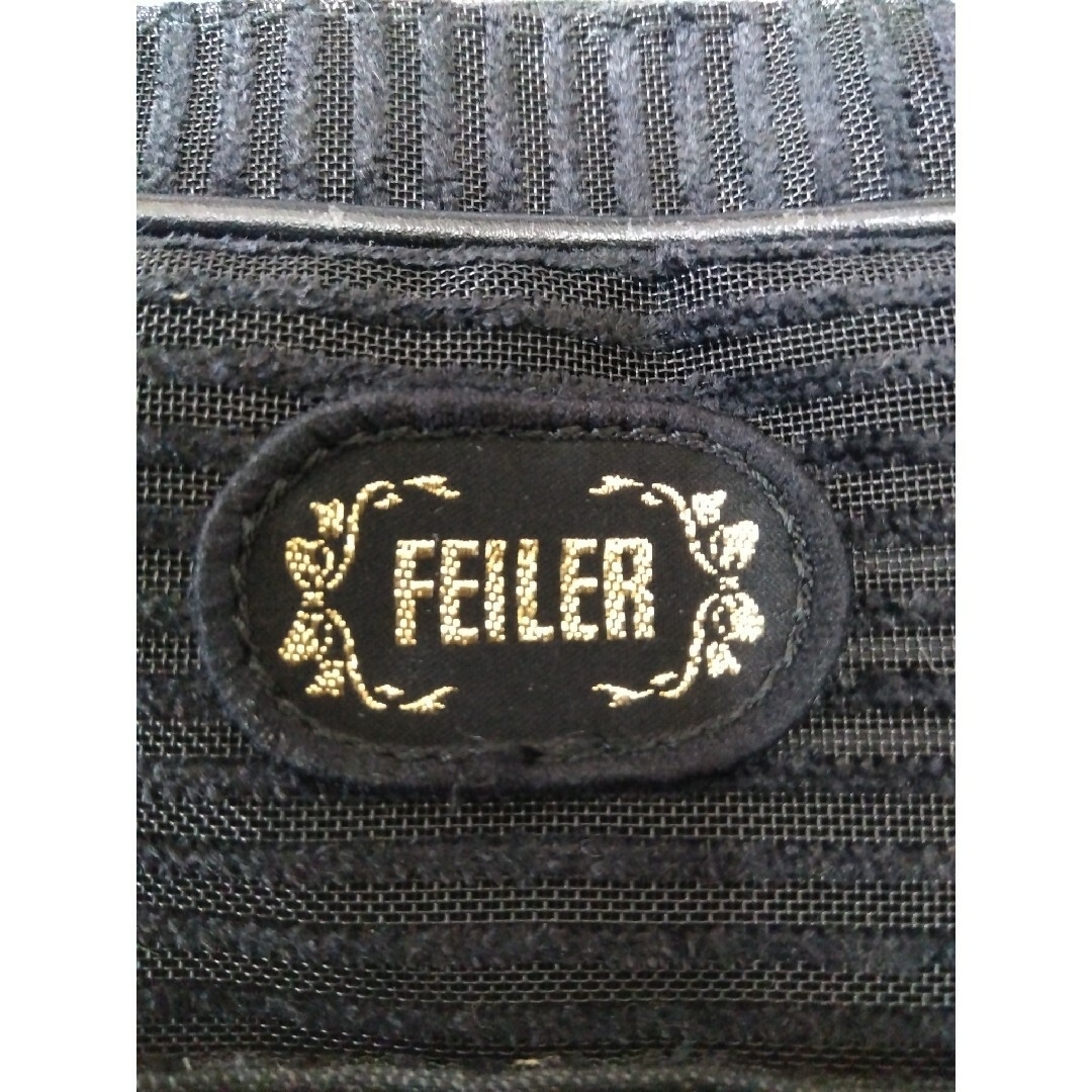 FEILER(フェイラー)の希少 フェイラー 花柄 バック ポケット付き レディースのバッグ(ハンドバッグ)の商品写真