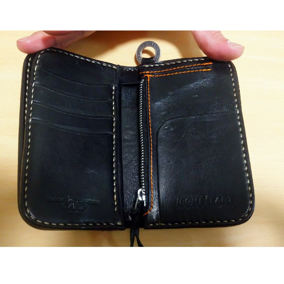 IRON HEART(アイアンハート)のアイアンハート 革財布 メンズのファッション小物(折り財布)の商品写真