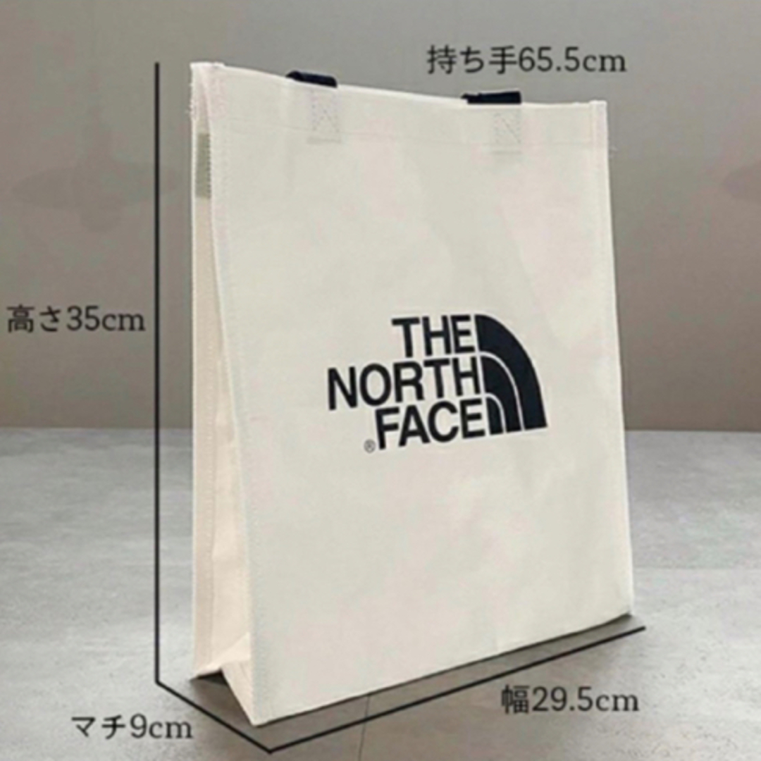 THE NORTH FACE(ザノースフェイス)の韓国限定　ノースフェイス　エコバッグ　ショッピングバッグ　ショッパー　S 新品 メンズのバッグ(エコバッグ)の商品写真