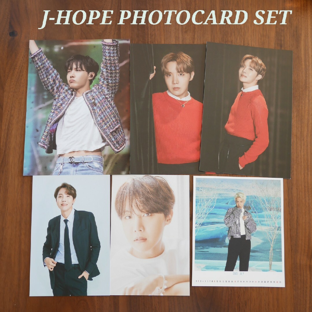 防弾少年団(BTS)(ボウダンショウネンダン)のBTS J-HOPE POSTCARD セット エンタメ/ホビーのタレントグッズ(アイドルグッズ)の商品写真