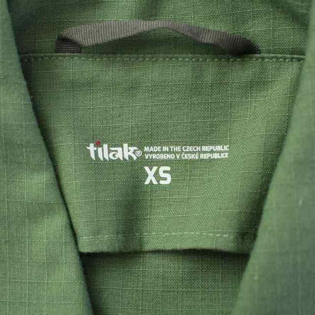 Tilak ステンカラージャケット ミリタリー エンブレム XS カーキ メンズのジャケット/アウター(その他)の商品写真