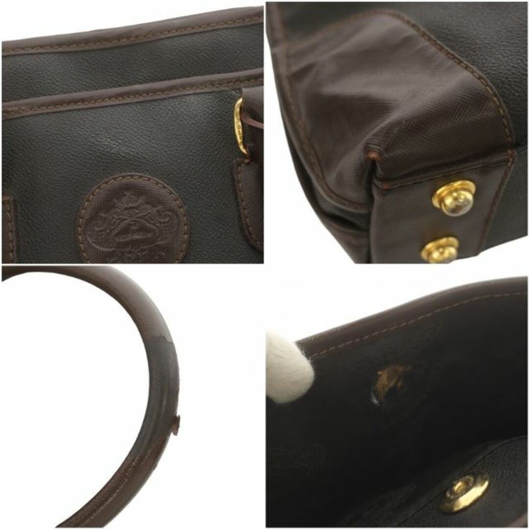 Orobianco(オロビアンコ)のOROBIANCO ビジネスバッグ ブリーフケース ハンドバッグ レザー 黒 茶 メンズのバッグ(その他)の商品写真