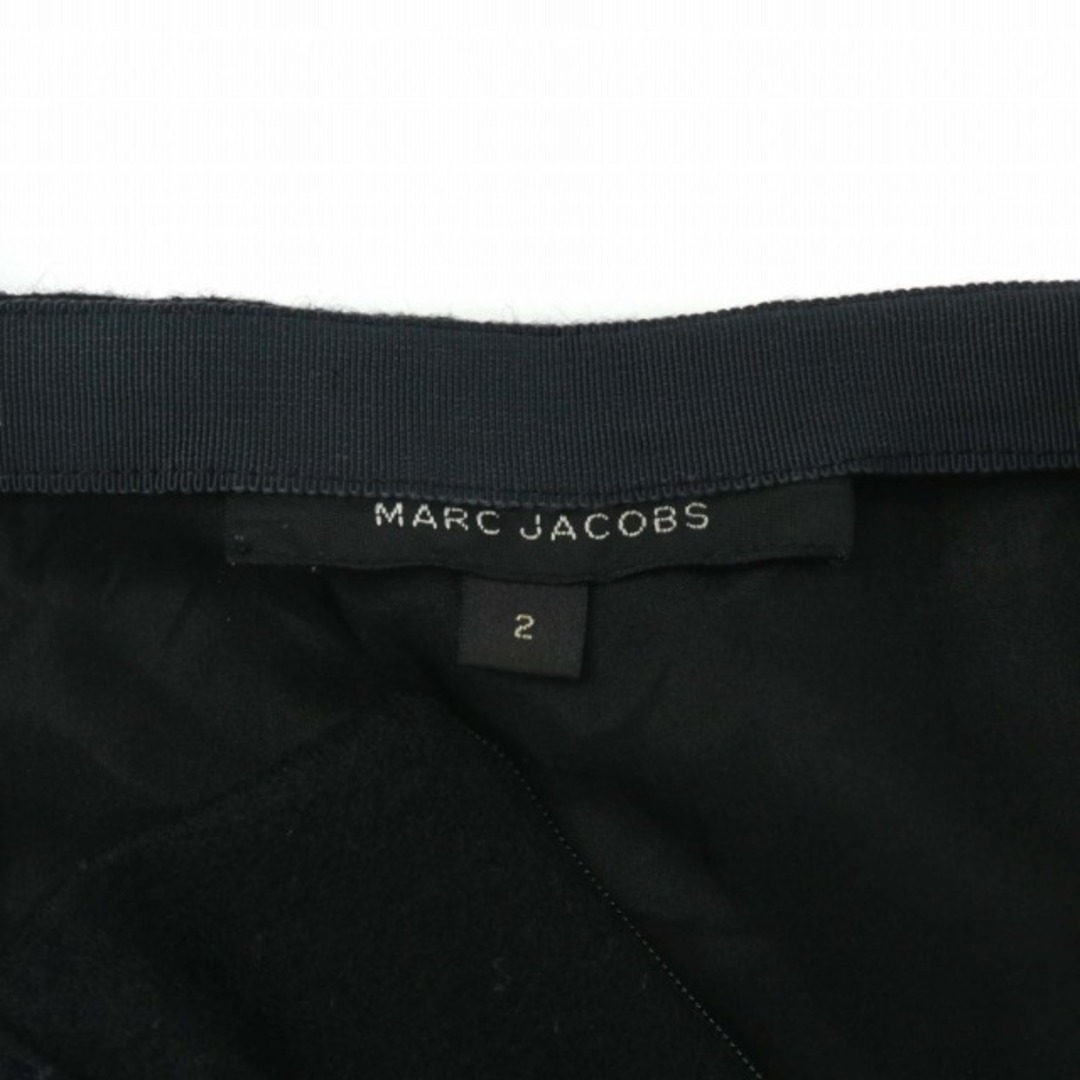 MARC JACOBS(マークジェイコブス)のマークジェイコブス フレアスカート ウール ロング ジップフライ 2 M 黒 レディースのスカート(ロングスカート)の商品写真