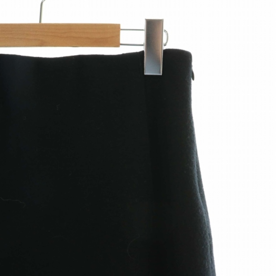 MARC JACOBS(マークジェイコブス)のマークジェイコブス フレアスカート ウール ロング ジップフライ 2 M 黒 レディースのスカート(ロングスカート)の商品写真