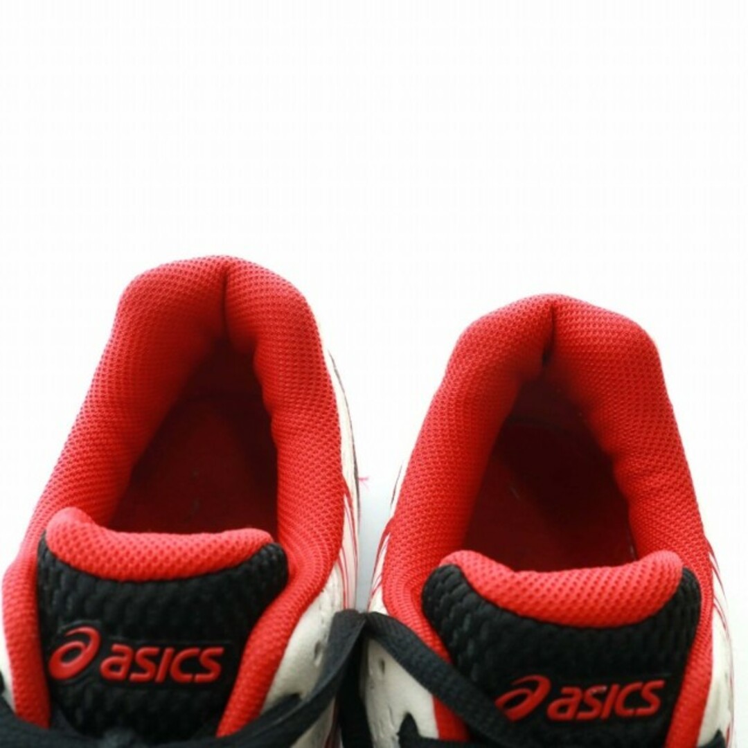 asics(アシックス)のアシックス ゲルベロシティー テニスシューズ スニーカー 22.5cm 白 赤 スポーツ/アウトドアのテニス(シューズ)の商品写真