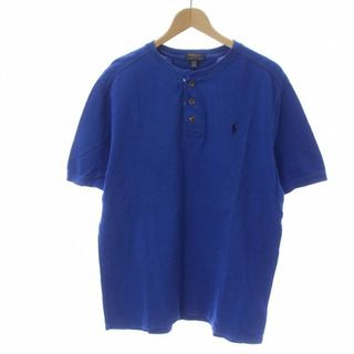 ポロラルフローレン(POLO RALPH LAUREN)のPOLO RALPH LAUREN ポロシャツ カットソー 半袖 XL 青(ポロシャツ)