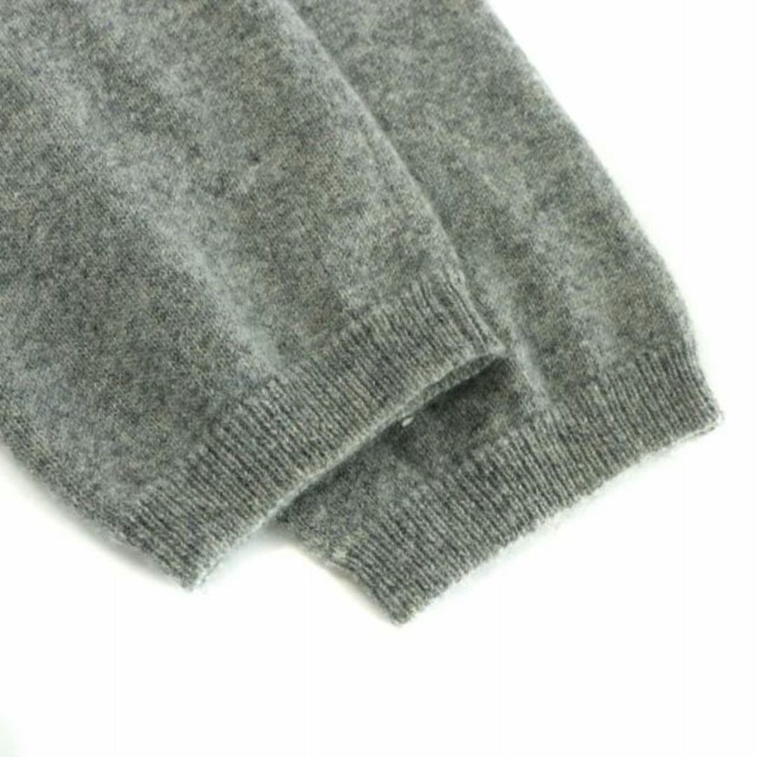 malo(マーロ)のマーロ ニット セーター カシミヤ 薄手 長袖 ロゴ 42 L グレー レディースのトップス(ニット/セーター)の商品写真