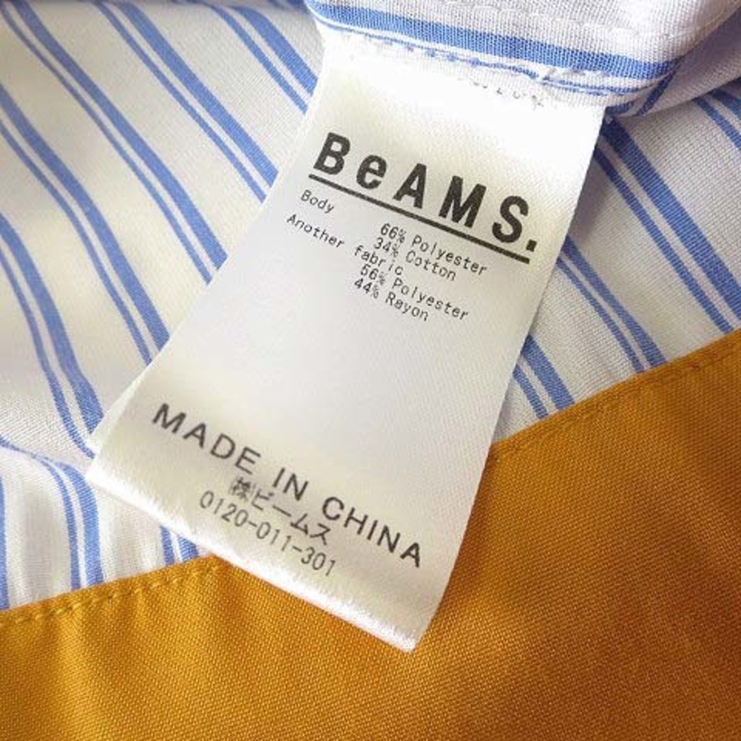 other(アザー)のビームス ドット beams. ストライプ ビッグ シャツ 半袖 M 美品 メンズのトップス(シャツ)の商品写真