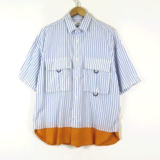 アザー(other)のビームス ドット beams. ストライプ ビッグ シャツ 半袖 M 美品(シャツ)