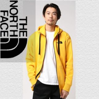 ノースフェイス(THE NORTH FACE) パーカー(メンズ)（イエロー/黄色系 