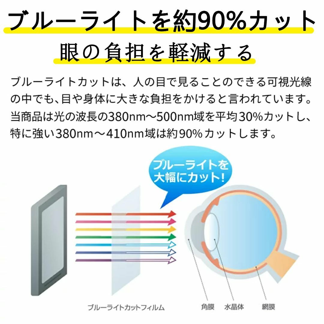 【ブルーライトカット 1枚セット】For Lenovo Tab P12 12.7 スマホ/家電/カメラのPC/タブレット(タブレット)の商品写真